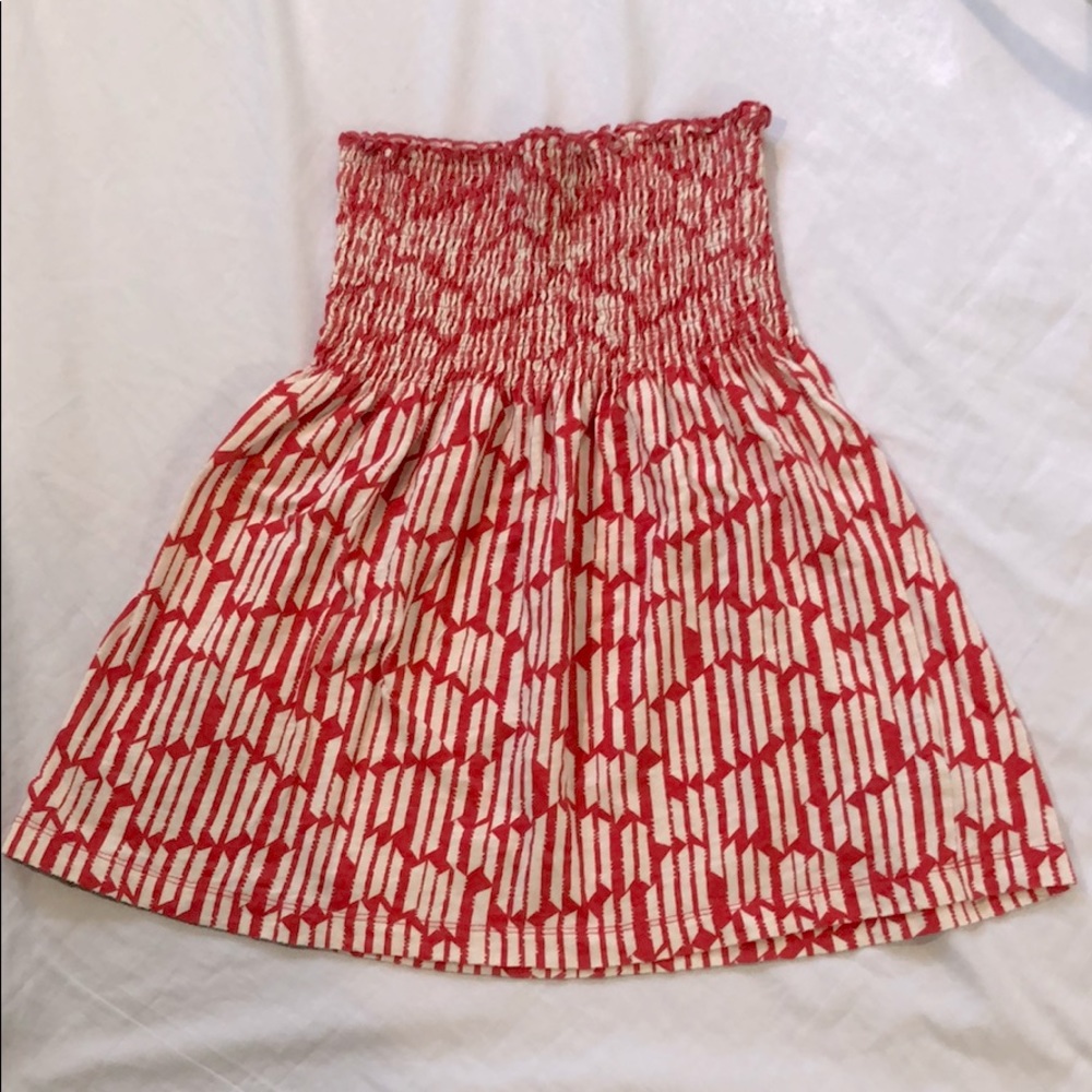 Cute red tube top